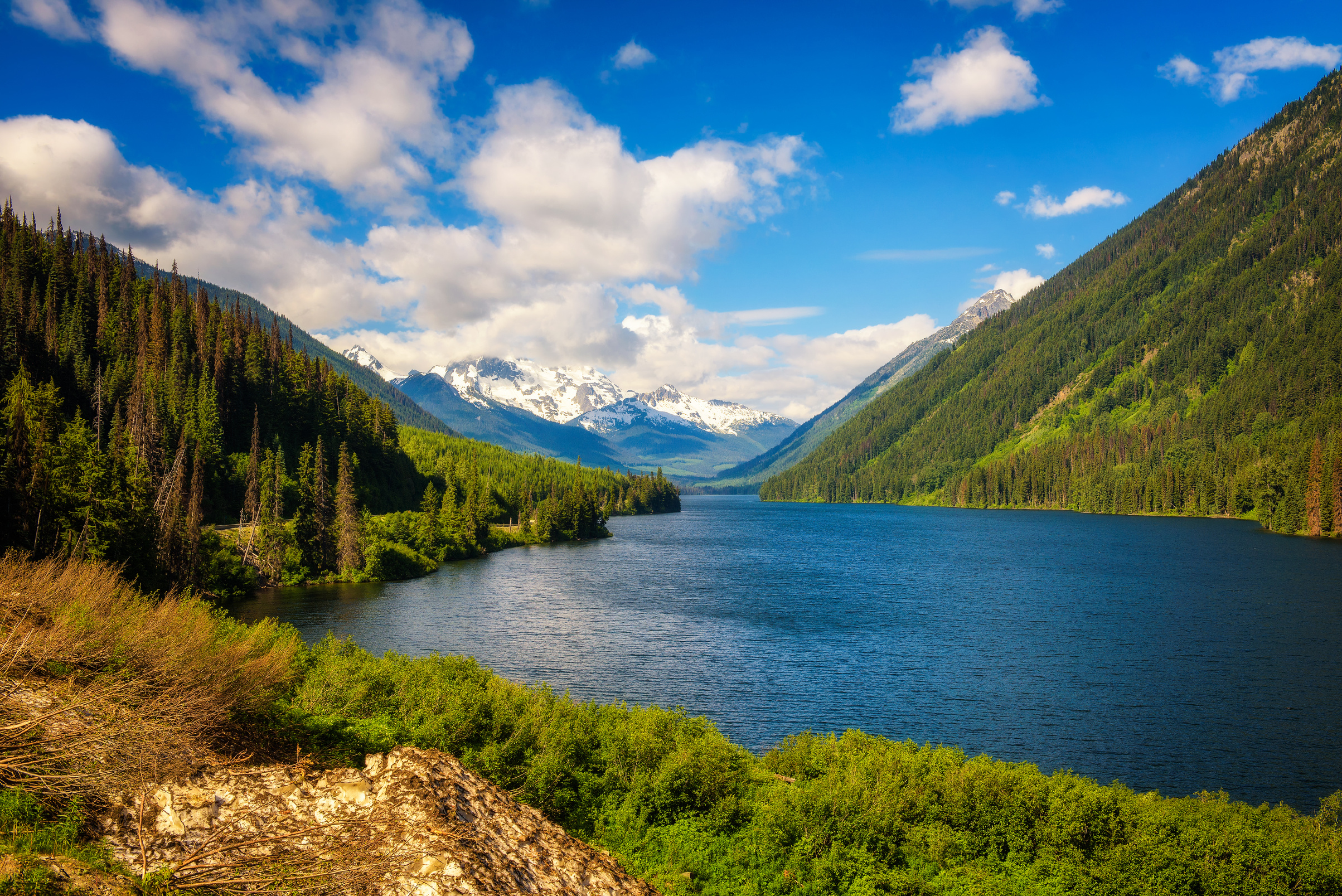 Duffey Lake in British Columbia